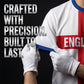 ⚽️40% OFF Unisex England Football Tee – Red Cross & Flag Graphic, Athletic Fit, Breathable for World Cup 2026 🏆⚽