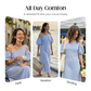 Women's Elegant Striped Off Shoulder Dress