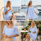 📢📢49% OFF !! ⏰ Women's Square Neck Smocked Dress