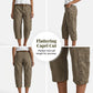 Relaxed Casual Cargo Capris