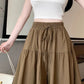 📢📢40% OFF !! ⏰Women High Waist Skirt Pants Wide Leg Ruffle Culottes