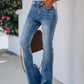 📢Mid-Season Sale: 50% off – limited time ⏰High Rise Stretch Flare Jeans – Vintage Slim Fit for Everyday Wear✨👖