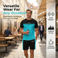 Stylish Activewear Men's Two-Piece Set