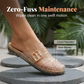 Women's Closed-Toe Breathable Slippers