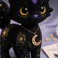 🔥LAST DAY 50% OFF - 🐱Mystic Patchwork Animal Sewing Kit – DIY Plush Craft Kit with Starry Fabric, Moon Charm