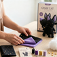 🔥LAST DAY 50% OFF - 🐱Mystic Patchwork Animal Sewing Kit – DIY Plush Craft Kit with Starry Fabric, Moon Charm