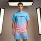 Men's Summer Casual Printed 2-Piece Set