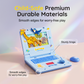 🏆Surprise Price: Only £10.99!!!🔥 Interactive Simulation Toy Laptop – Pretend Play Computer with A-Z Keyboard & 1-10 Number Keys💻, 55+ Songs Lights Sounds🎶, 5 Learning Modes 🔤(ABC/Numbers/Music/Games/Messages), Foldable with Handle🎤