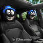 🎃 Funny Breathable Car Headrest Covers