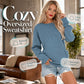 🎁2026 New Arrivals 50% OFF💥Women's Casual Oversized Crewneck Sweatshirt 👕 Cosy, Roomie & Made for Laid-Back Days ✨