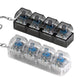 Keyboard Fidget Toy with LED Light