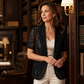 Women's Short Sleeve Lace Open Front Cardigan