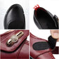 👡Must-have for moms - Non-slip wedge soft leather shoes