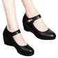 👡Must-have for moms - Non-slip wedge soft leather shoes