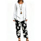 Women's Casual Top & Pants Two Piece Set
