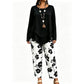 Women's Casual Top & Pants Two Piece Set