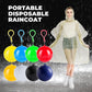 Mini Ball Shape Disposable Raincoat(Buy 1 Get 1 Free)