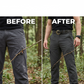 Unisex Stretch Active Flex-Waist Outdoor Utility Cargo Pants