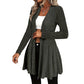 🌸LAST DAY SALE ONLY ￡15.99!!🌻🧥Women's Soft Knit Open-Front Cardigan – Elegant & Easy to Layer