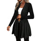 🌸LAST DAY SALE ONLY ￡15.99!!🌻🧥Women's Soft Knit Open-Front Cardigan – Elegant & Easy to Layer