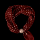 No-Tie Magnetic Pearl Clasp Soft Scarf