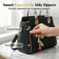 Elegant Women Top Handle Handbag