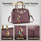 Elegant Women Top Handle Handbag