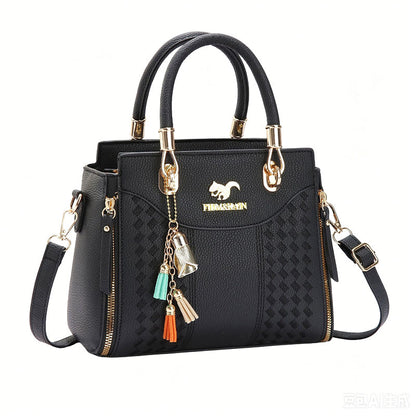 Elegant Women Top Handle Handbag