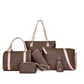 6-Piece Women's Fashion Handbag Set