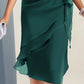 Elegant Fashion Solid Color Dress