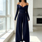 👗✨Women's Elegant Halter Neck Deep V Jumpsuit✨