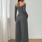 👗✨Women's Elegant Halter Neck Deep V Jumpsuit✨