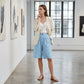 Women's Casual Cotton Linen Shorts with Pockets