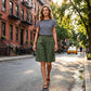 Women's Casual Cotton Linen Shorts with Pockets