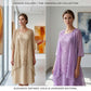 Women's Knee-Length Formal Dress and Cardigan Set