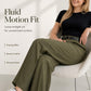 Women's Causal High-Waisted Wide-Leg Pants