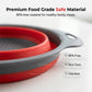 Collapsible Kitchen Colander Space Saving Vegetable Fruit Drain Basket