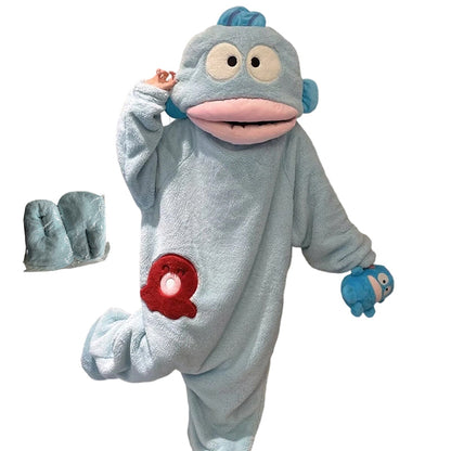 Cozy Coral Fleece Character Pajamas