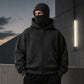 Unisex's Zip-Up Double-Hooded Sweatshirt