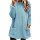 Women's Warm Crew Neck Long Sleeve Top