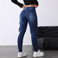 Women's High-Waist Stretch Cargo Jeans
