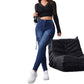 Women's High-Waist Stretch Cargo Jeans