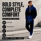 Men's Printed Hoodie & Sweatpants Set