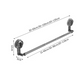 Retractable Suction Cup Towel Bar