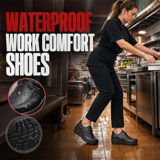 Waterproof  Slip-On  Work Comfort Shoes