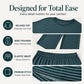 Women's Striped Pullover & Wide-Leg Pants 2-Piece Set