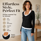 Women's Color Blocking Mock 2-Piece Top