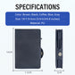 Pop-Up Card Holder with Anti-Degaussing Technology