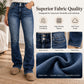 💖Black Friday Mega Deal – 50% off!💖👖Women's Double-Button High-Waisted Bootcut Jeans
