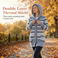 🌸Hot Sale 49% OFF💖Women's Mid-Length Hooded Knit with Cotton Lining